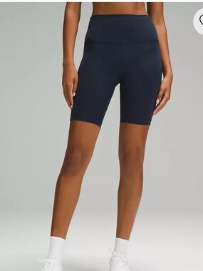 Lululemkn High-Rise Women’s Bike Shorts in Navy